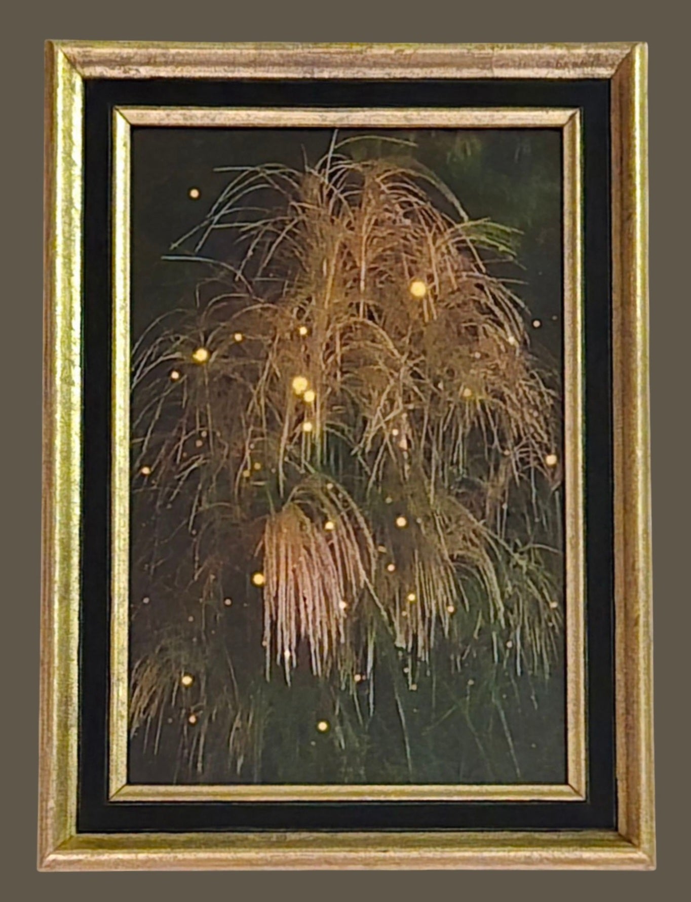 Night of Fairies 8.5 in.x12 in. (with frame)