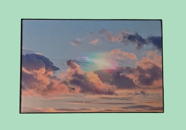 Rainbow Ride 12 in.x8 in. (with frame)