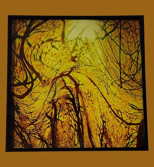 Smelting 10 in.x10 in. (with frame)