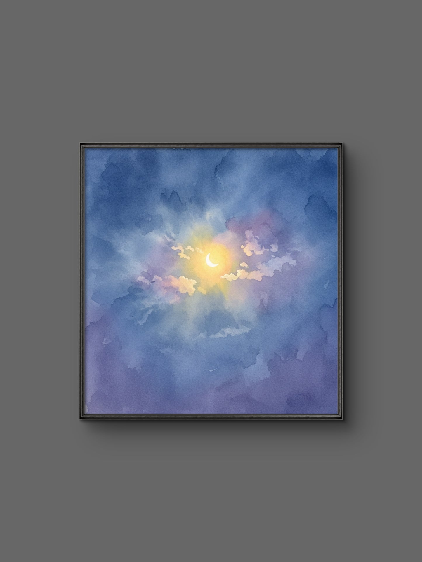 Celestial Haven 12.25 in.x 12.25 in. (with frame)
