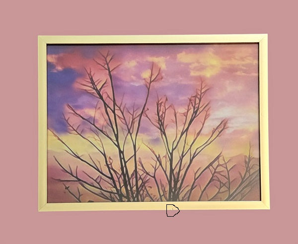 Fantastic Sky 15 in.x12 in. (with frame)