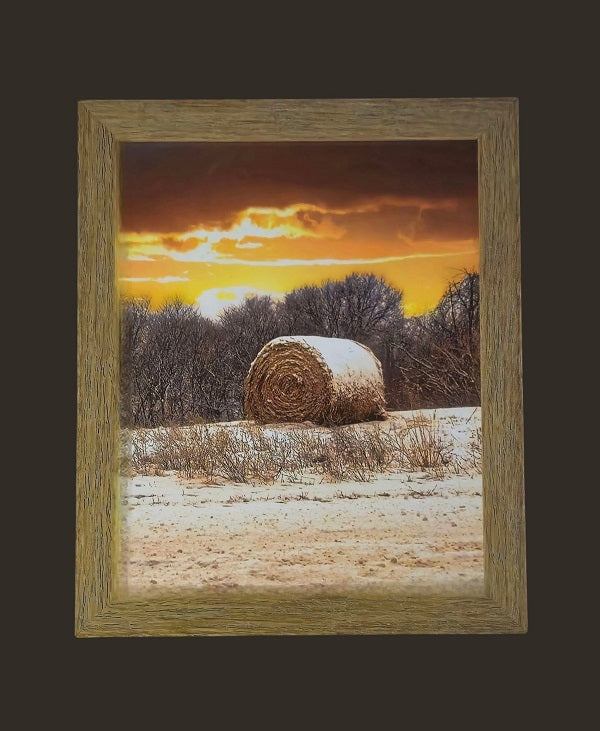 Haystack Thawing 9.5x11.5 in.